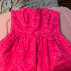 Lilly Pulitzer Hot Pink Dress